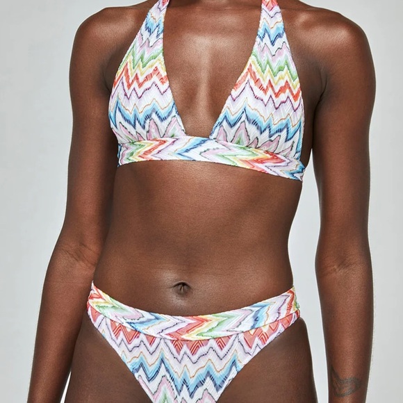 - Missoni Multicolor Zigzag Bikini Bottom - Picture 9 of 10